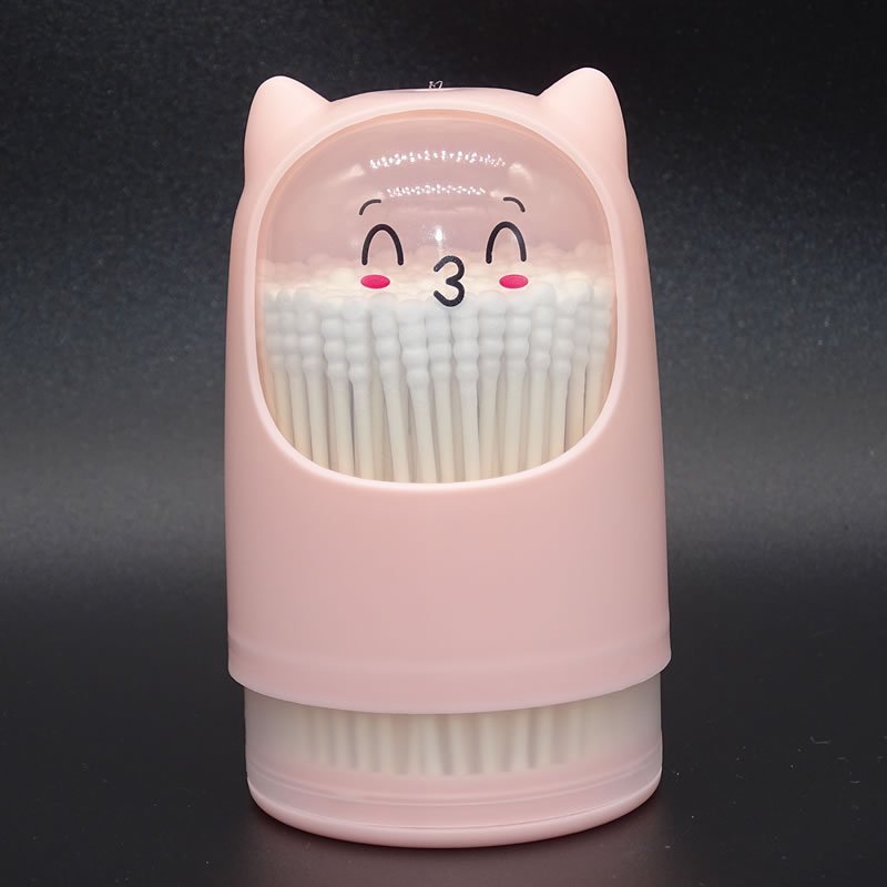 swabs, paper sticks, threaded heads, ultra-fine ear cleaning, wholesale in supermarkets and department stores, rotating cartoon swabs
