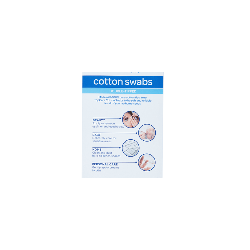 Cotton Swabs, Double-Tipped with Paper Sticks – 3 Packs | Soft and Durable for Personal Care