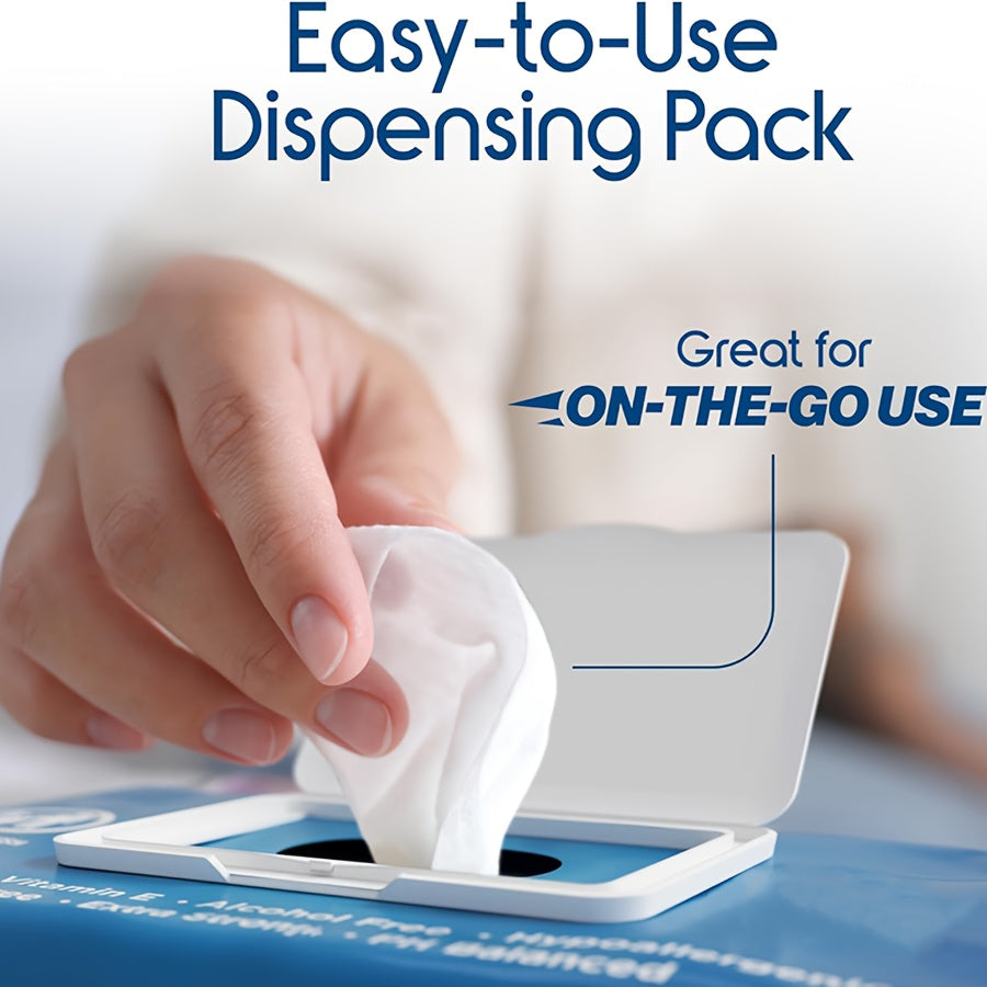 7pcs 7.87x11.81inch Extra-Large Disposable Body Wipes Flip-Top Packaging with Reusable Seal for Body And Hand Cleansing Personal Care for Seniors, Pregnant Women, And Individuals with Disabilities 40pcs\u002FPACK