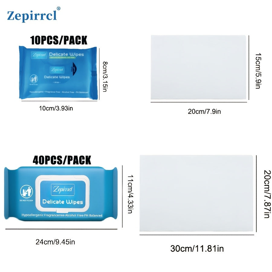 12PACKS(10\u002F40 Sheets\u002Fpack) Single-use Wet Wipes Pull-out Style Sanitary Cleansing Wipes Suitable For All Skin Types Flip-Top Packaging Ideal For Household Cleaning, Outdoor Use, Travel, And Skin Care 7.87*11.81inch\u002F5.91*7.87inch